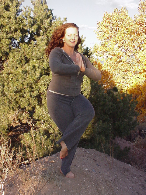 Debbie outdoors