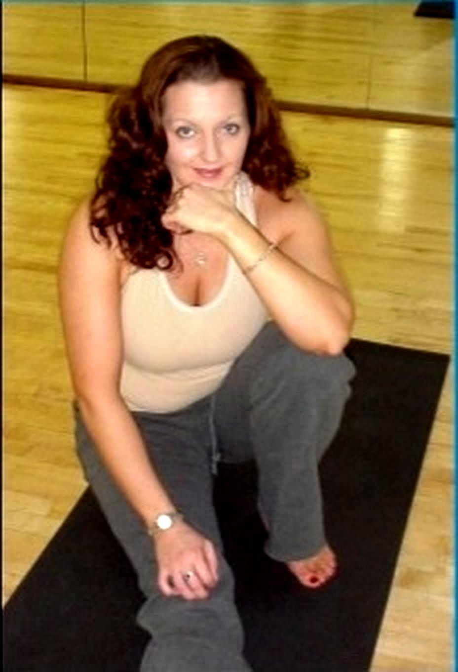 Debbie on mat